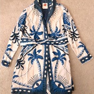 Farm Rio long-sleeve blazer dress Size XS petite; slightly worn